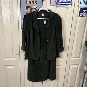 R & K Dark Green Suit Set